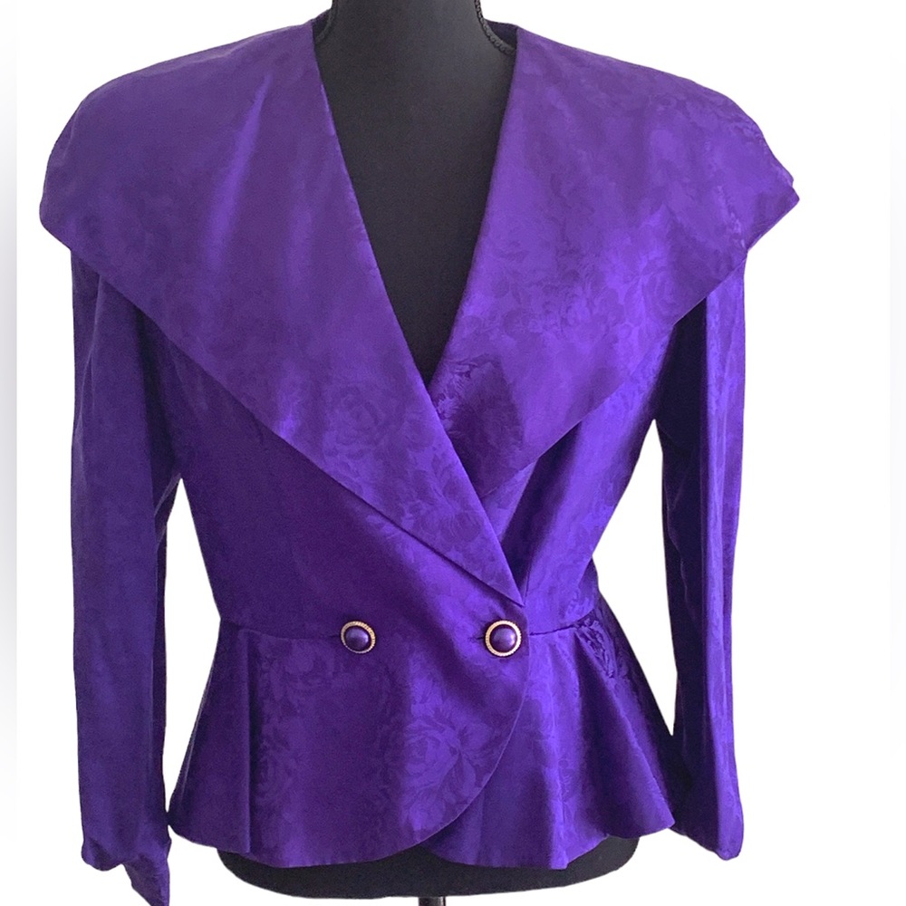 Vintage  Silk Jackets Size 8